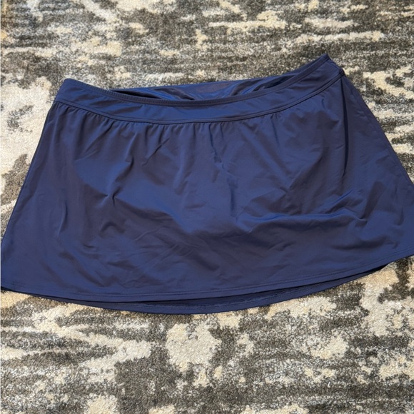 Land's End- Tummy Control- Deep Sea Navy Swim Skirt ~ Size: 22W - Picture 5 of 5